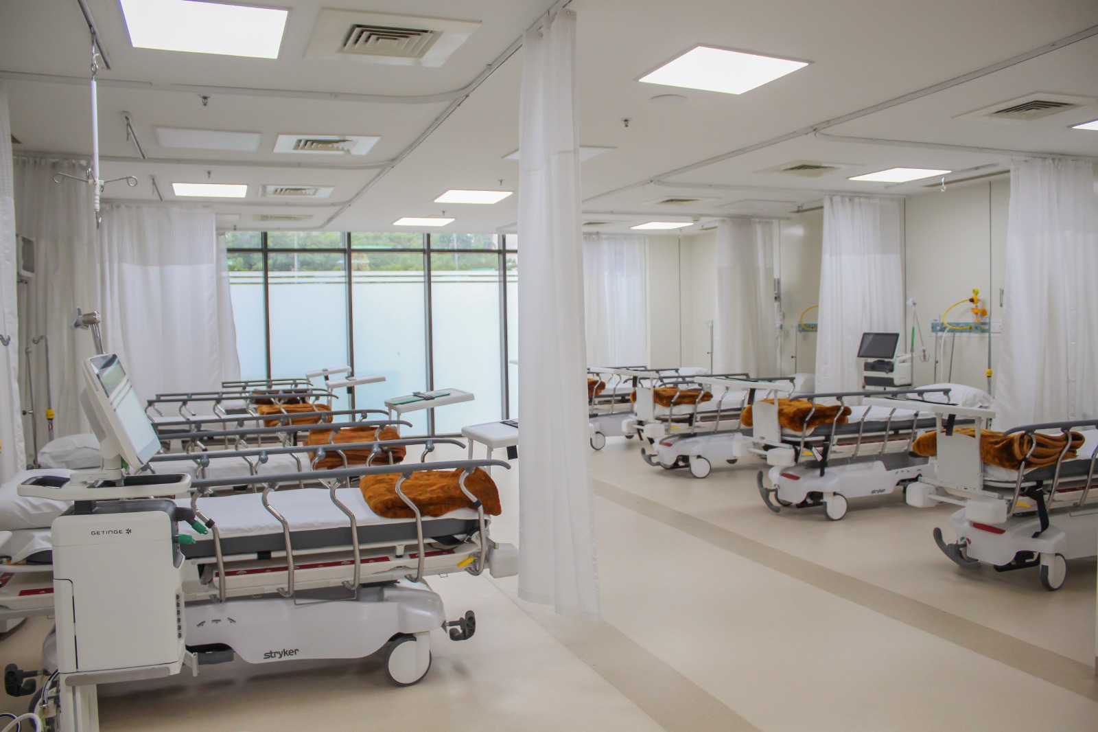 Patient care ward at Yashoda Medicity