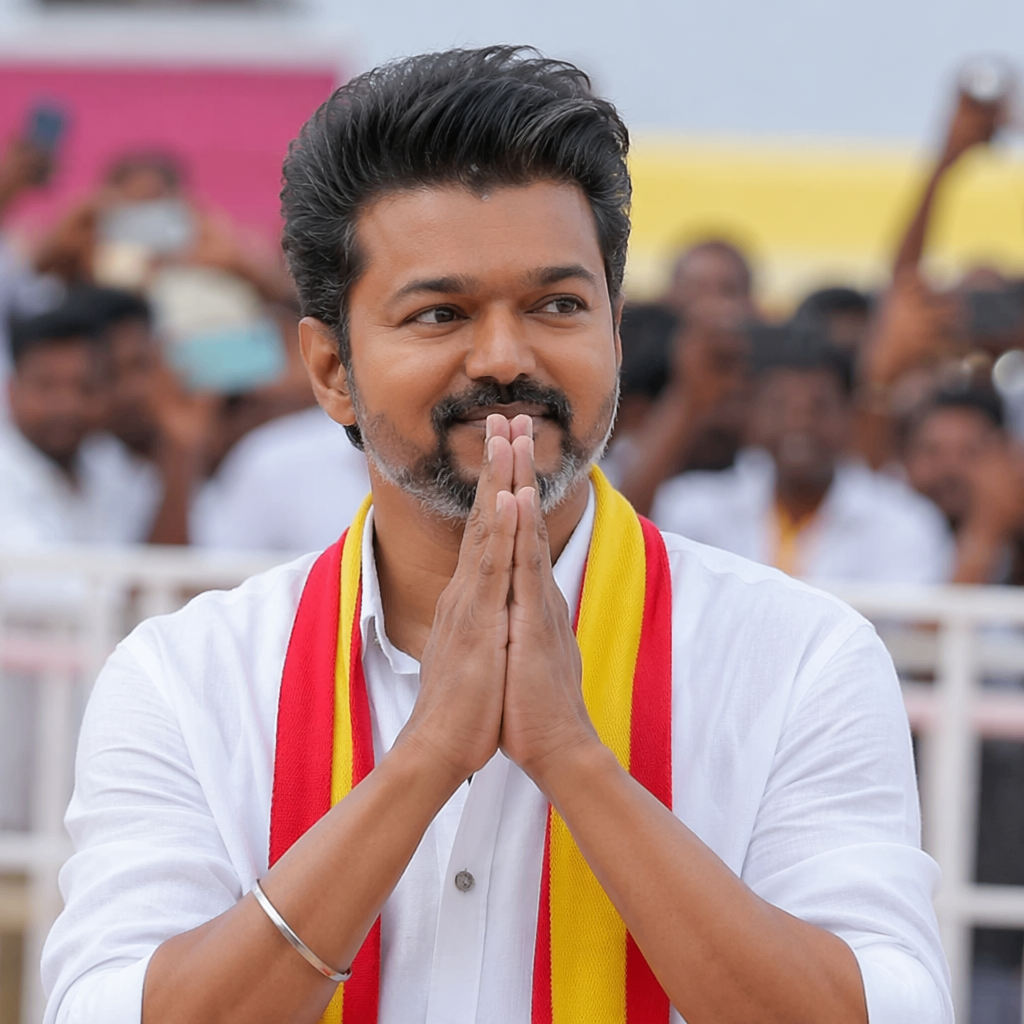 Actor Vijay's Tamilaga Vettri Kazhagam Emerges as Largest Party in Tamil Nadu Assembly