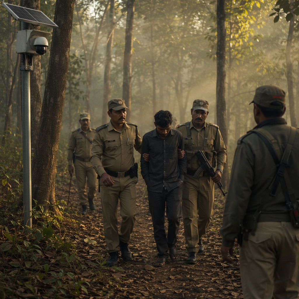 AI Surveillance at Pench Tiger Reserve Foils Illegal Fishing Attempt