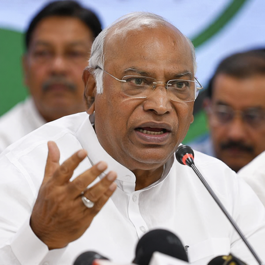 Kharge Criticizes BJP Over NFHS-6 Data Handling