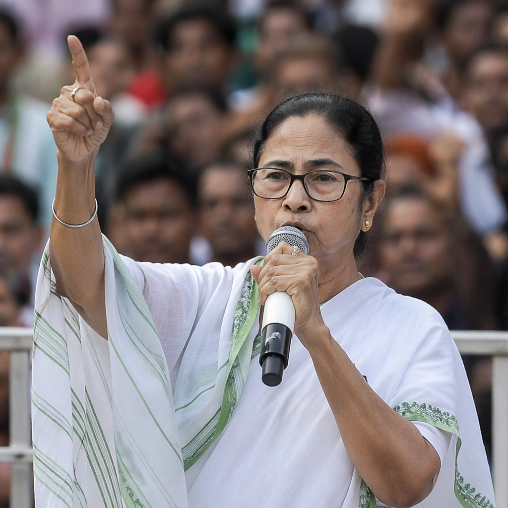 Mamata Banerjee Leads Protest Against Post-Election Violence in Kolkata