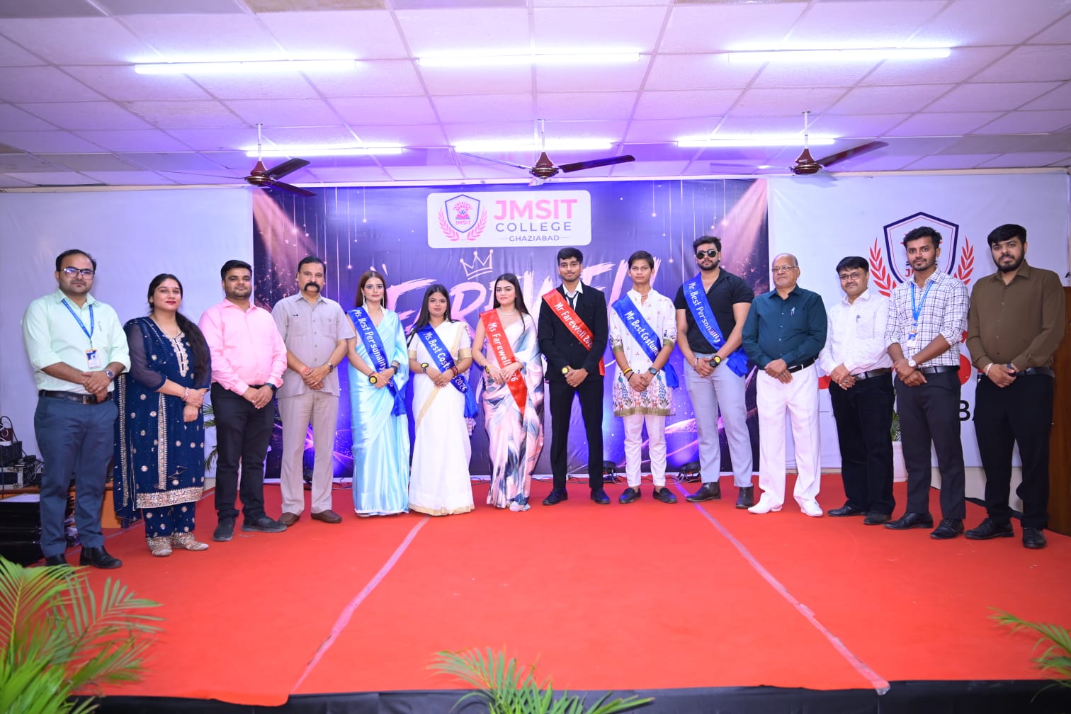 JMS IT College Ghaziabad Organizes Grand Farewell Party for the Batch of 2026