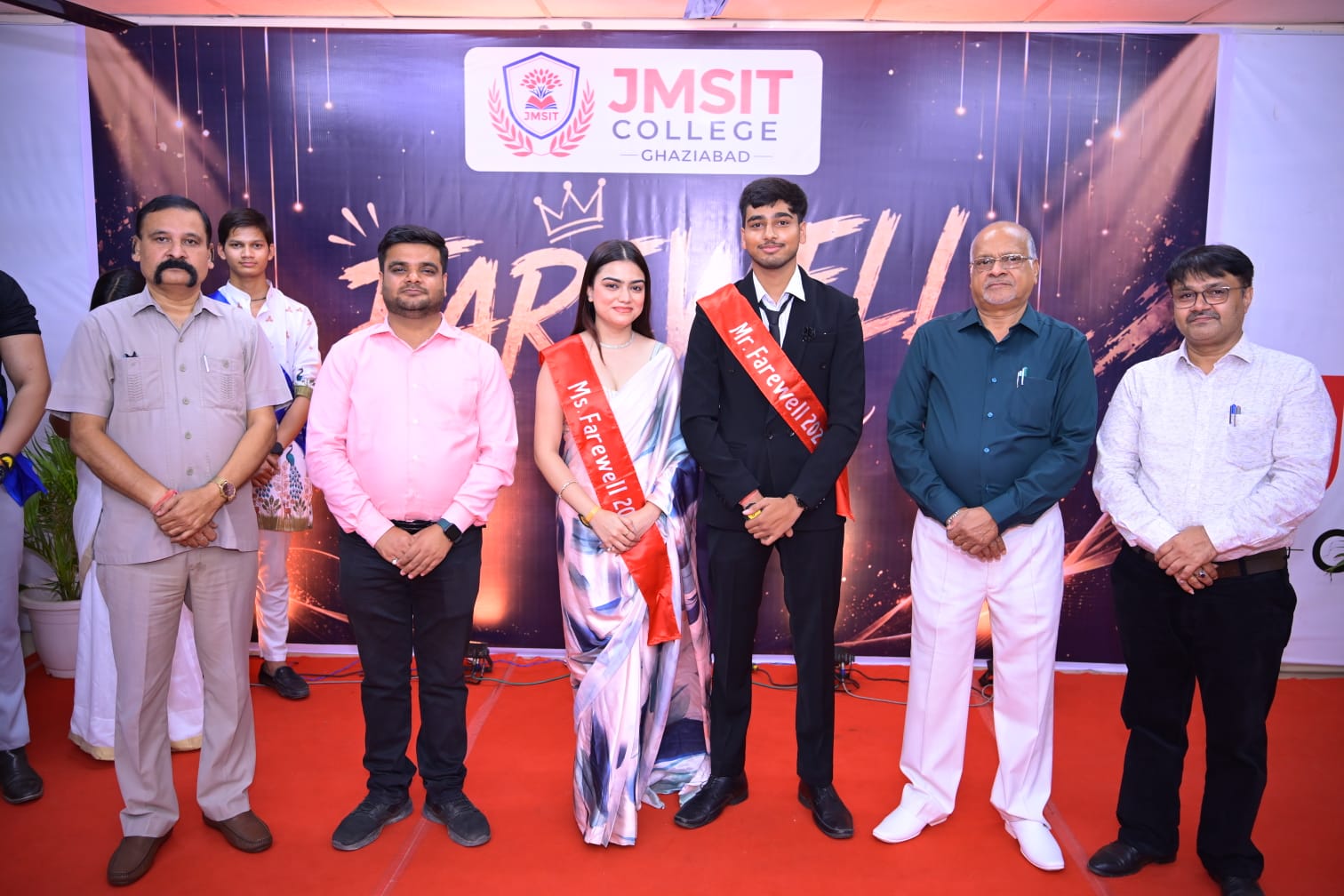 जेएमएस आईटी कॉलेज गाजियाबाद में 2026 बैच के छात्रों के लिए भव्य फेयरवेल पार्टी का आयोजन
