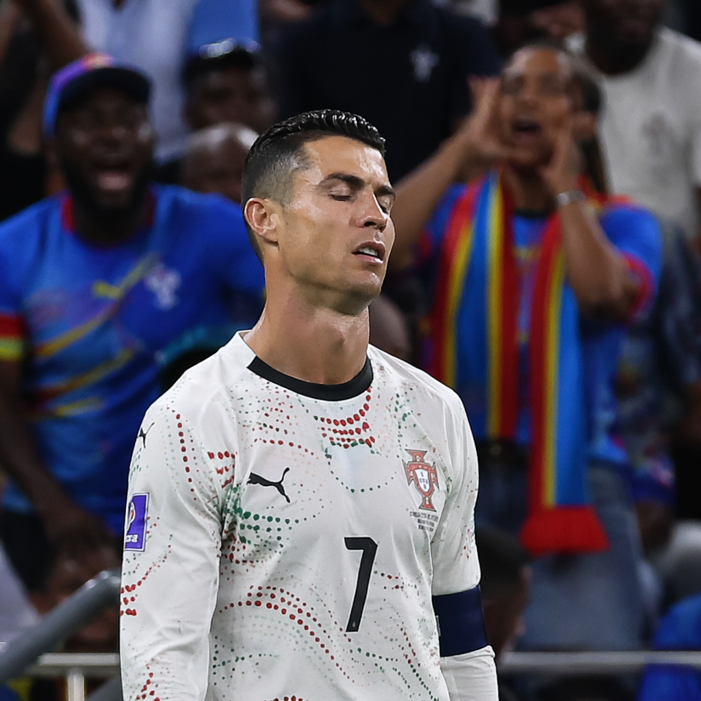 ‘Messi, Messi’: Fans troll Ronaldo after Portugal stumble to draw against DR Congo