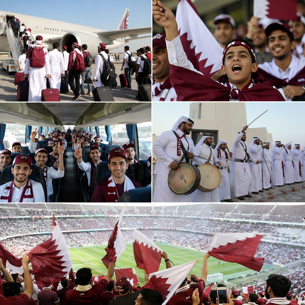 Qatar fans get government-funded trip to the World Cup to support underdog team