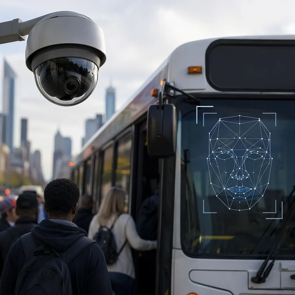 Facial recognition on public buses sparks privacy concerns in U.S. city