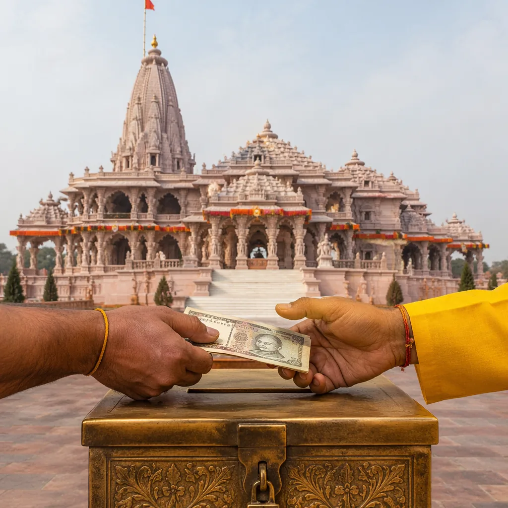 अयोध्या राम मंदिर में चढ़ावे की चोरी का विवाद: शंकराचार्य और