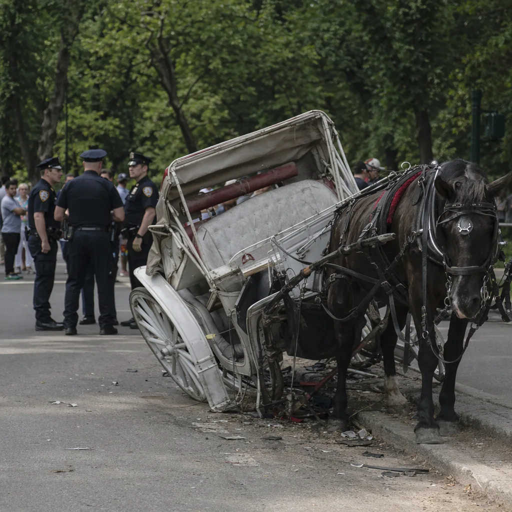 Indian teenager dies in Central Park carriage accident while saving mother