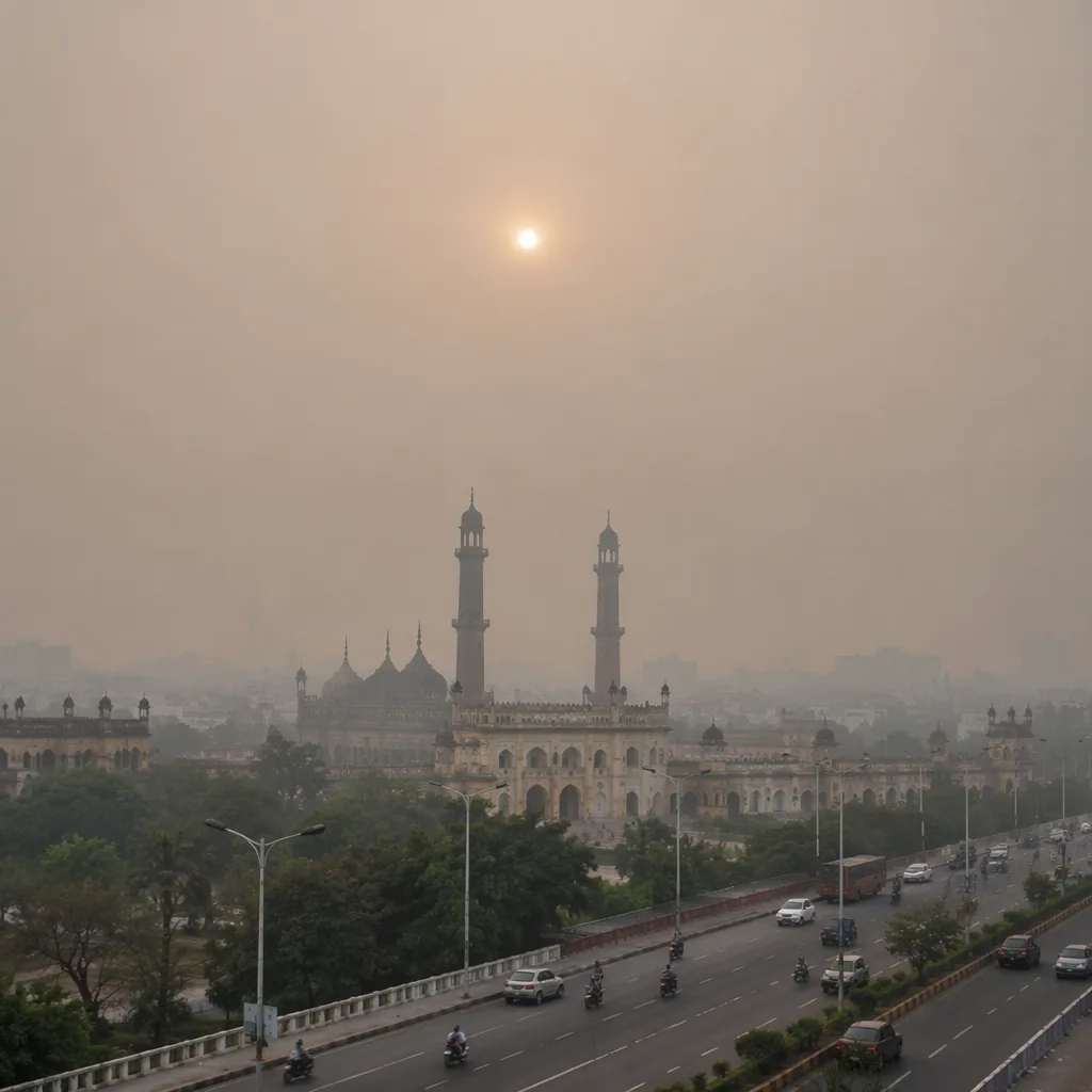 लखनऊ मौसम आज 10 जून 2026: 36°C, Haze | AQI 154 (अस्वस्थ)