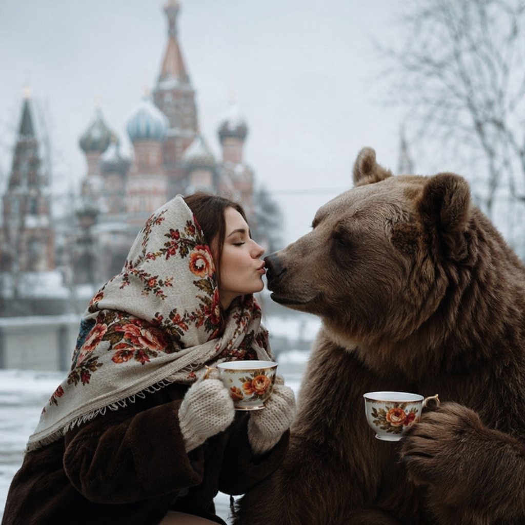 Russian love proverb of the day:  "Love is evil; you might even..."