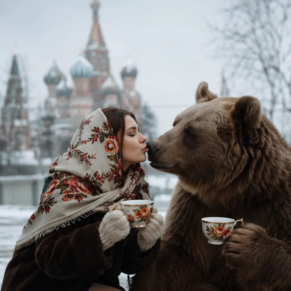 Russian love proverb of the day:  "Love is evil; you might even..."
