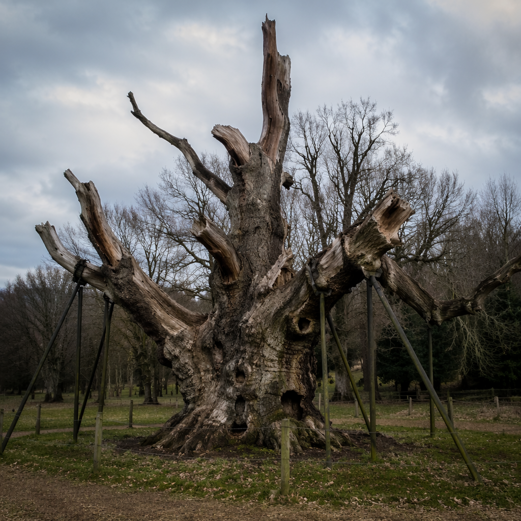 An Ancient Oak Tree Said To Have Sheltered Legendary Robin Hood Has Died