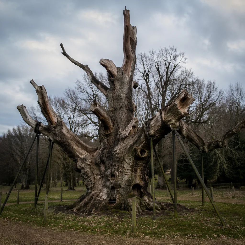 An Ancient Oak Tree Said To Have Sheltered Legendary Robin Hood Has Died