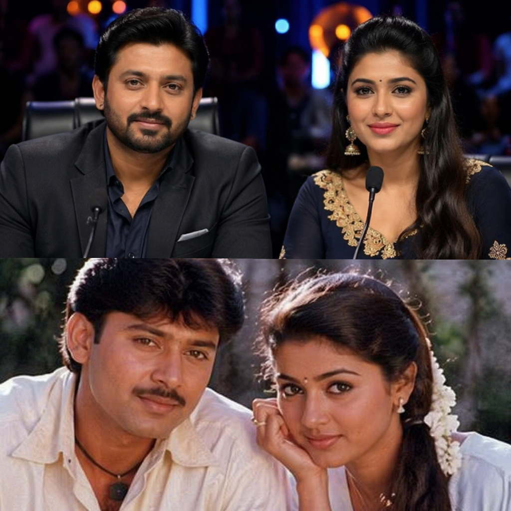 Did you know Dance Jodi Dance judges Prashanth and Sneha shared screen space in Virumbugiren