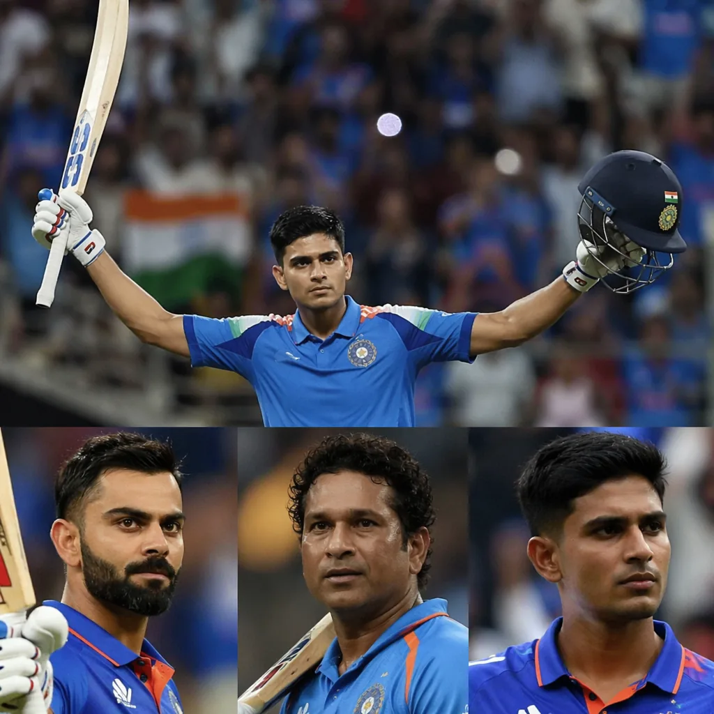 Captain Shubman Gill joins Virat Kohli, Sachin Tendulkar in elite club after 154 vs Afghanistan