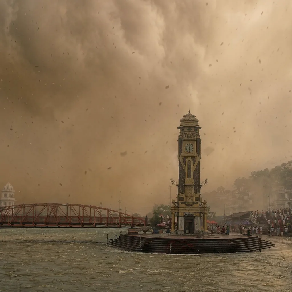 हरिद्वार मौसम आज 10 जून 2026: 41°C, Dust storm | AQI 72 (सामान्य)
