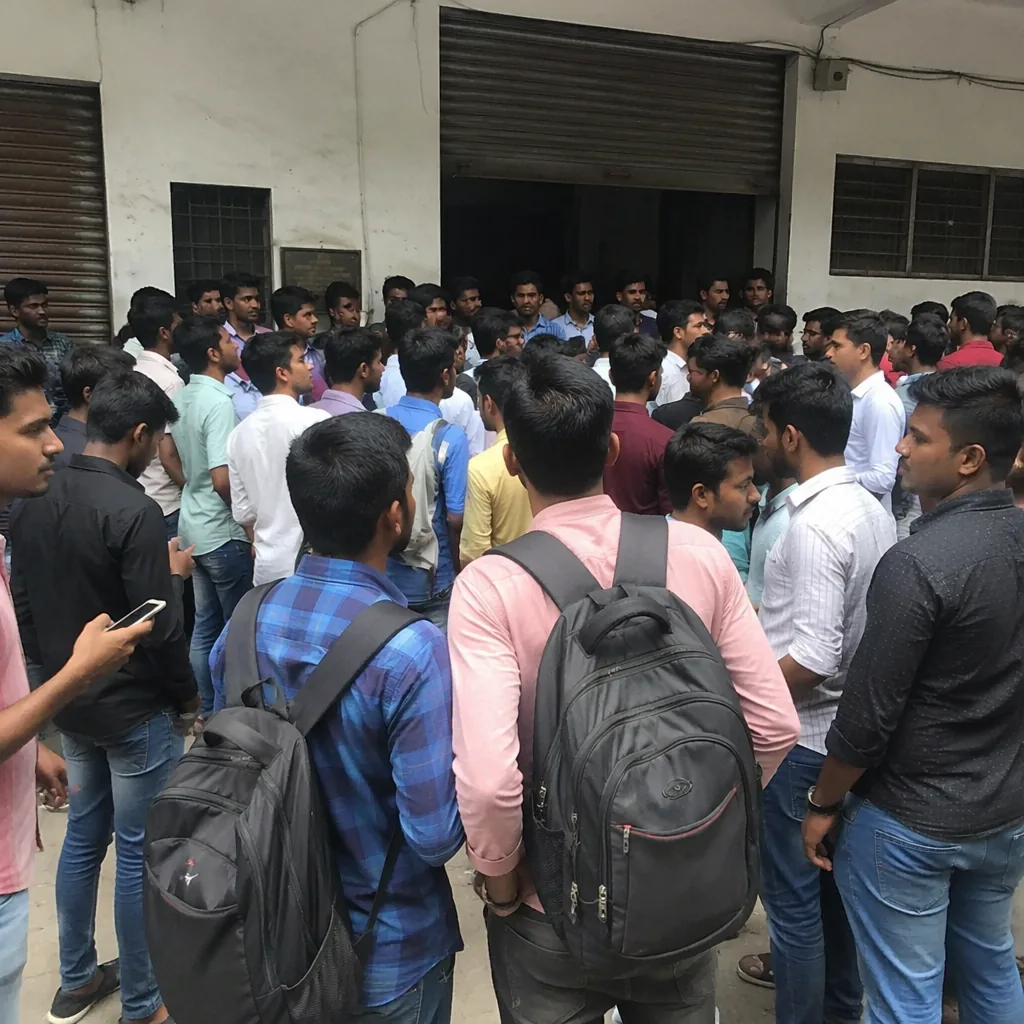 पटना में खान सर के कोचिंग सेंटर पर हमला, छात्रों का प्रदर्शन