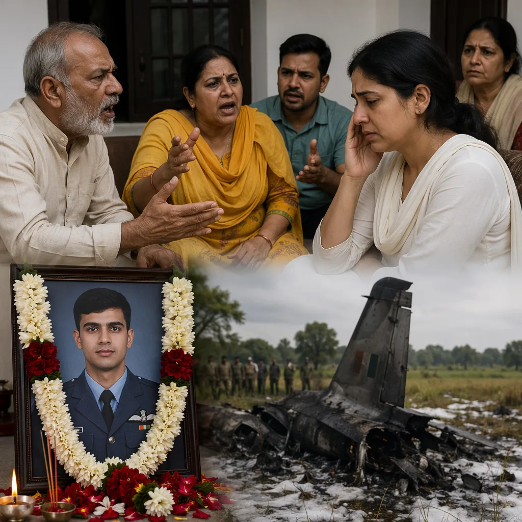 Family Feud Erupts Over Rs 21 Lakh Compensation for Late Air Force Officer