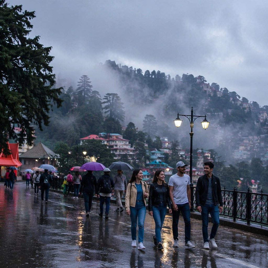 हिमाचल में अगले 6 दिन बारिश और आंधी का अलर्ट, तापमान में भारी गिरावट