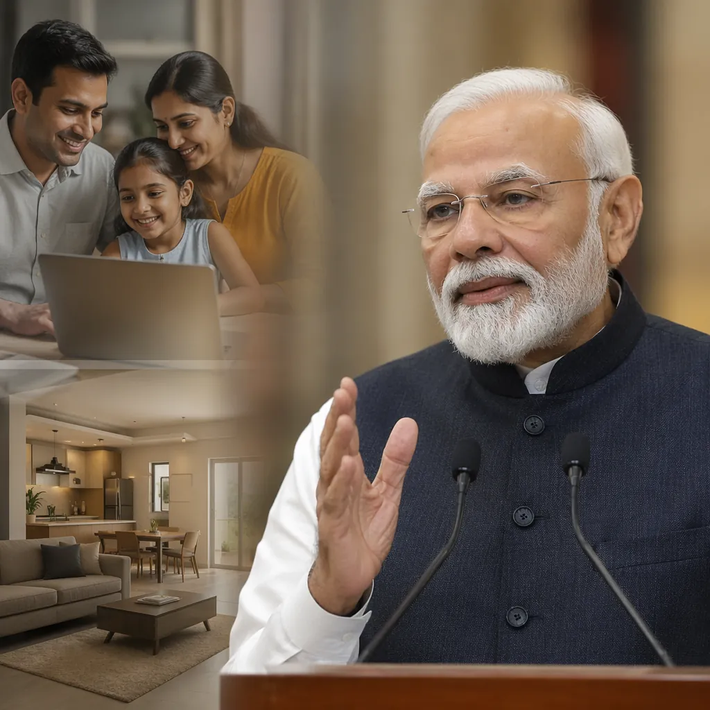PM Modi highlights efforts to improve middle-class ease of living