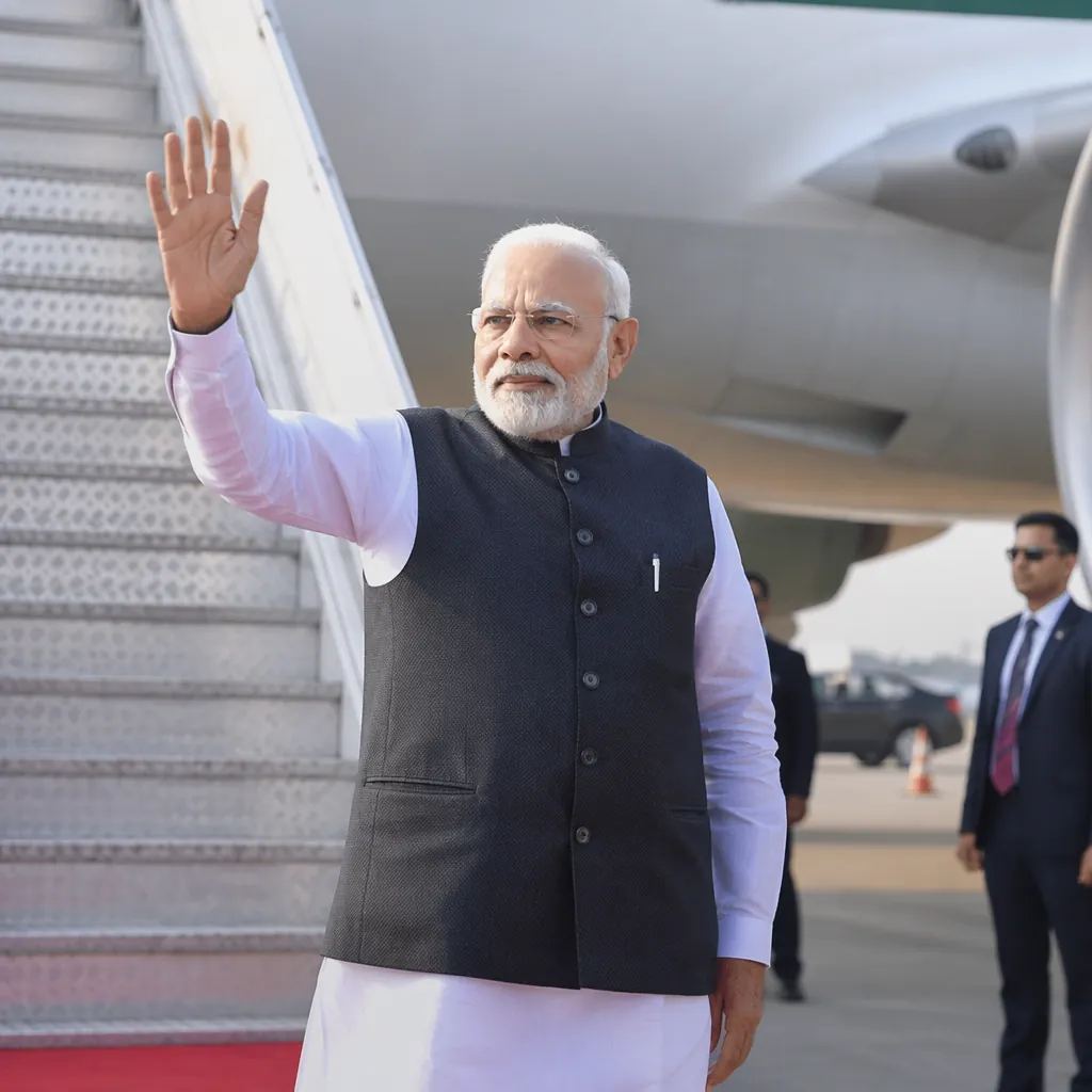 पीएम नरेंद्र मोदी फ्रांस और स्लोवाकिया की 6 दिन की यात्रा पर
