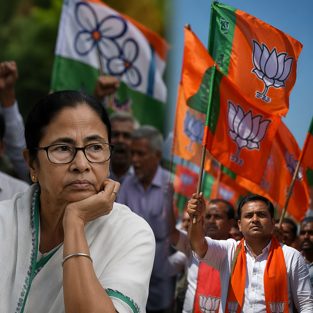 Political Turmoil in West Bengal: TMC Faces Internal Rebellion Amid BJP's Strategic Moves