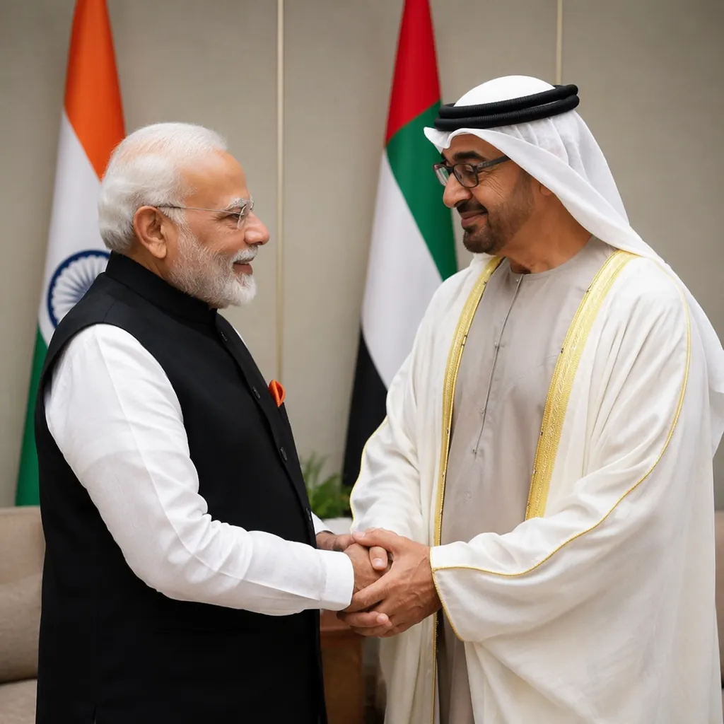 प्रधानमंत्री ने जापान में G7 समिट पर UAE राष्ट्रपति से मुलाकात