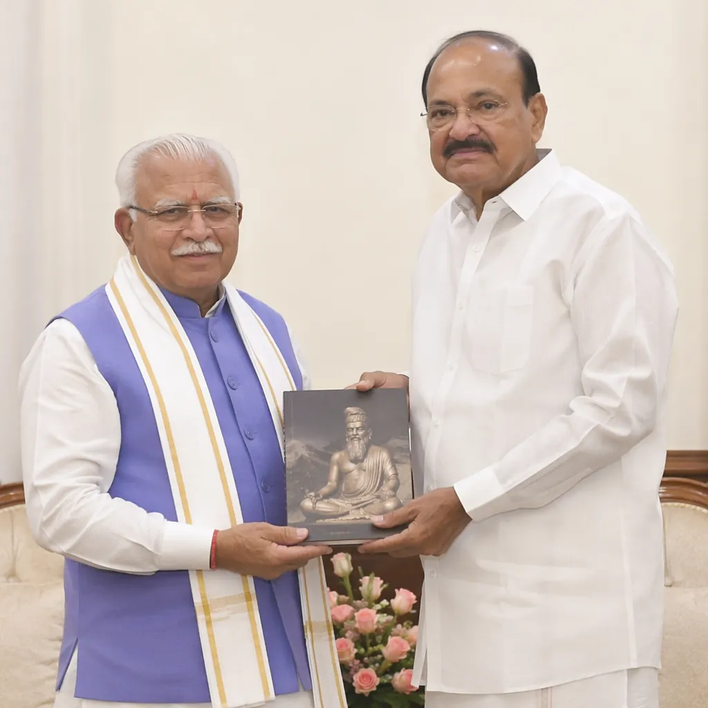 Vice President releases book on Sage Agatthiyar, highlights unity