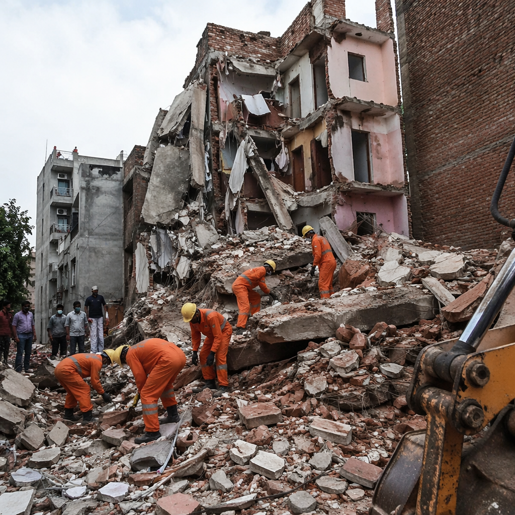 Mehrauli Building Collapse: Parvati Aunty's Heroic Sacrifice