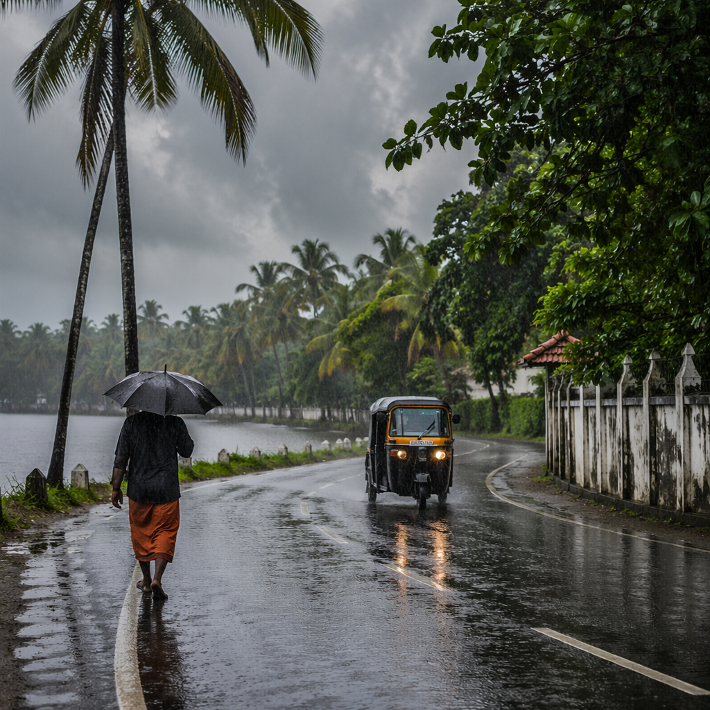 Monsoon Arrives in Kerala Three Days Late, IMD Misses Forecast Margin