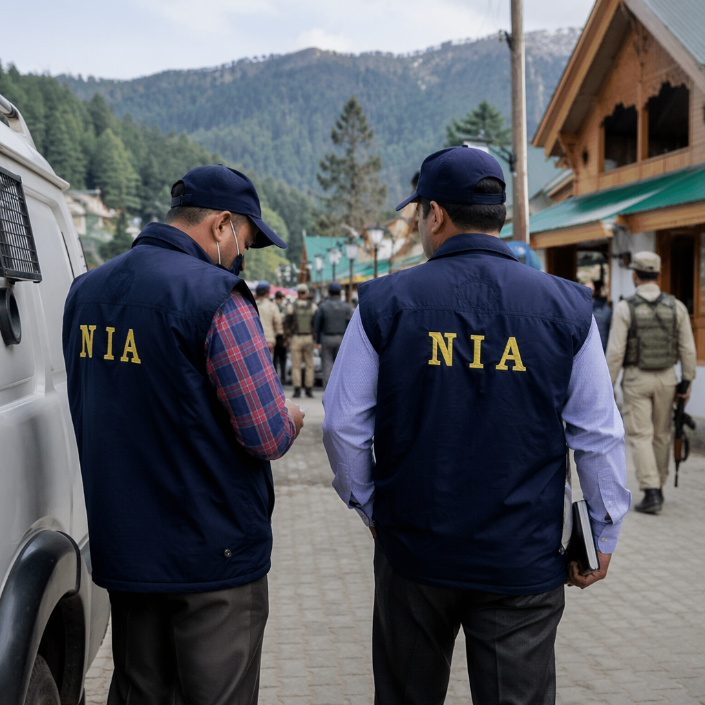 NIA Reveals Details in Pahalgam Attack Case: Terrorists Used Phones Delivered in Pakistan