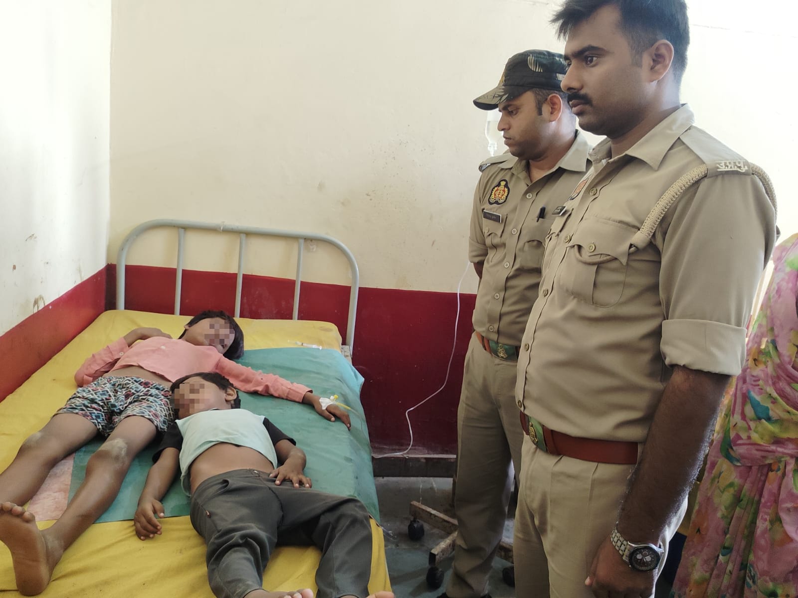 बांदा पुलिस ने बच्चों की जान बचाकर दिखाई बहादुरी