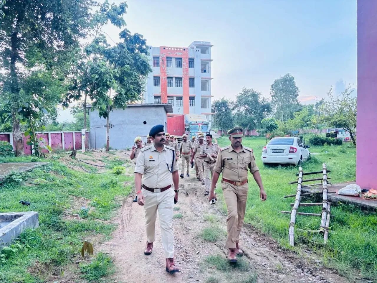 कालिंजर थाने का त्रैमासिक निरीक्षण, सुरक्षा व्यवस्था पर जोर