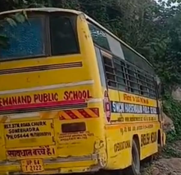 Driver's Quick Thinking Prevents School Bus Disaster in Sonbhadra