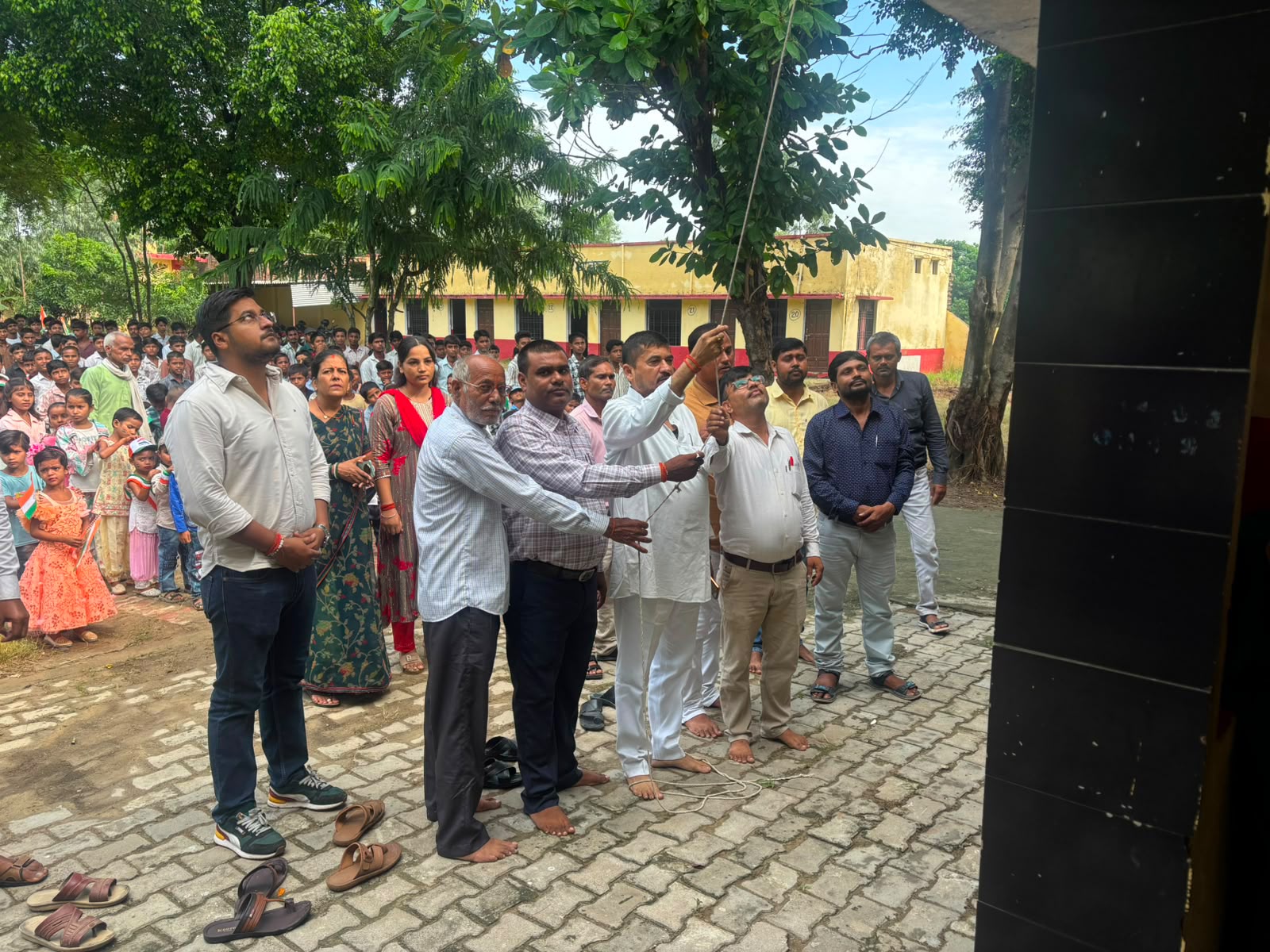 Acharya Chanakya Inter College Celebrates Independence Day with Vibrant Festivities