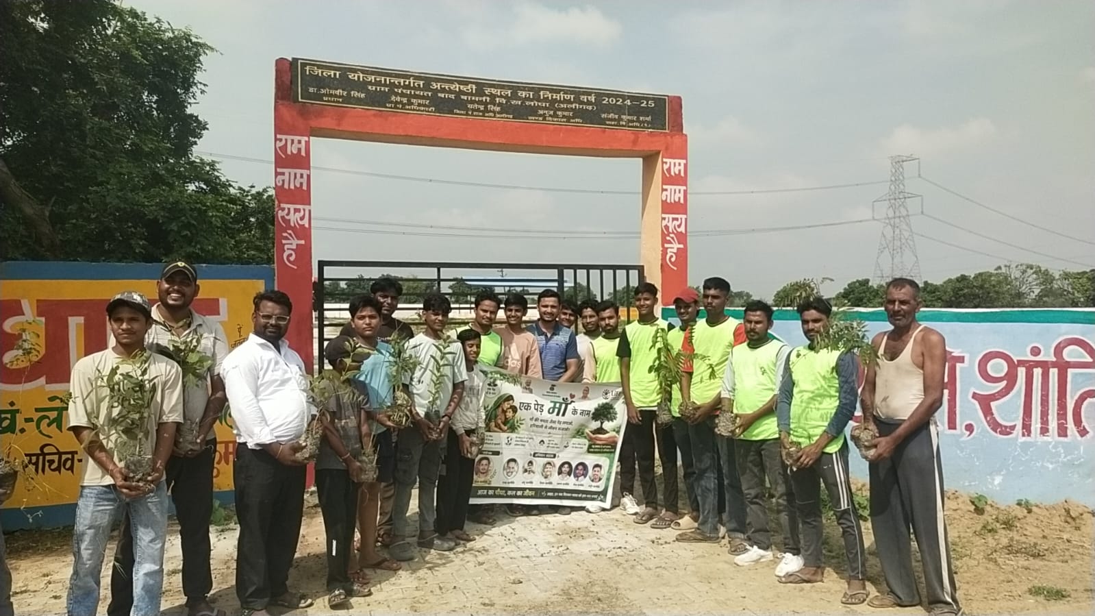 Saurabh Balmiki aims to plant 20,000 trees in Lodha