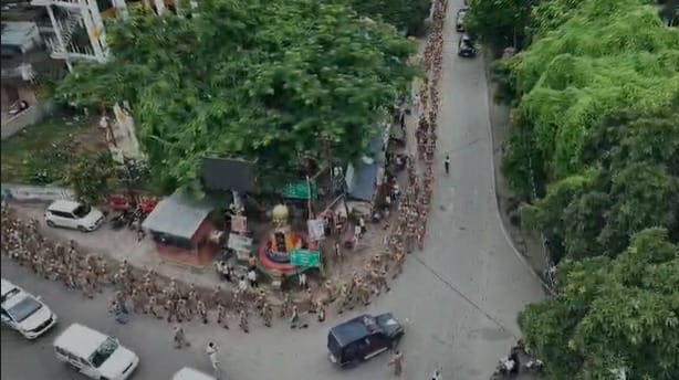 Tiranga Yatra in Bahraich Promotes Patriotism Ahead of Independence Day