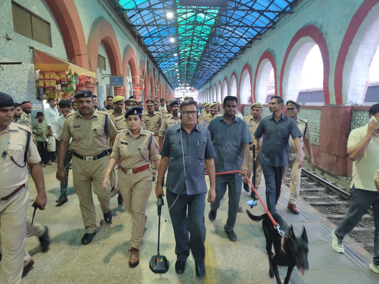 Ghaziabad Railway Station undergoes extensive security checks ahead of Independence Day