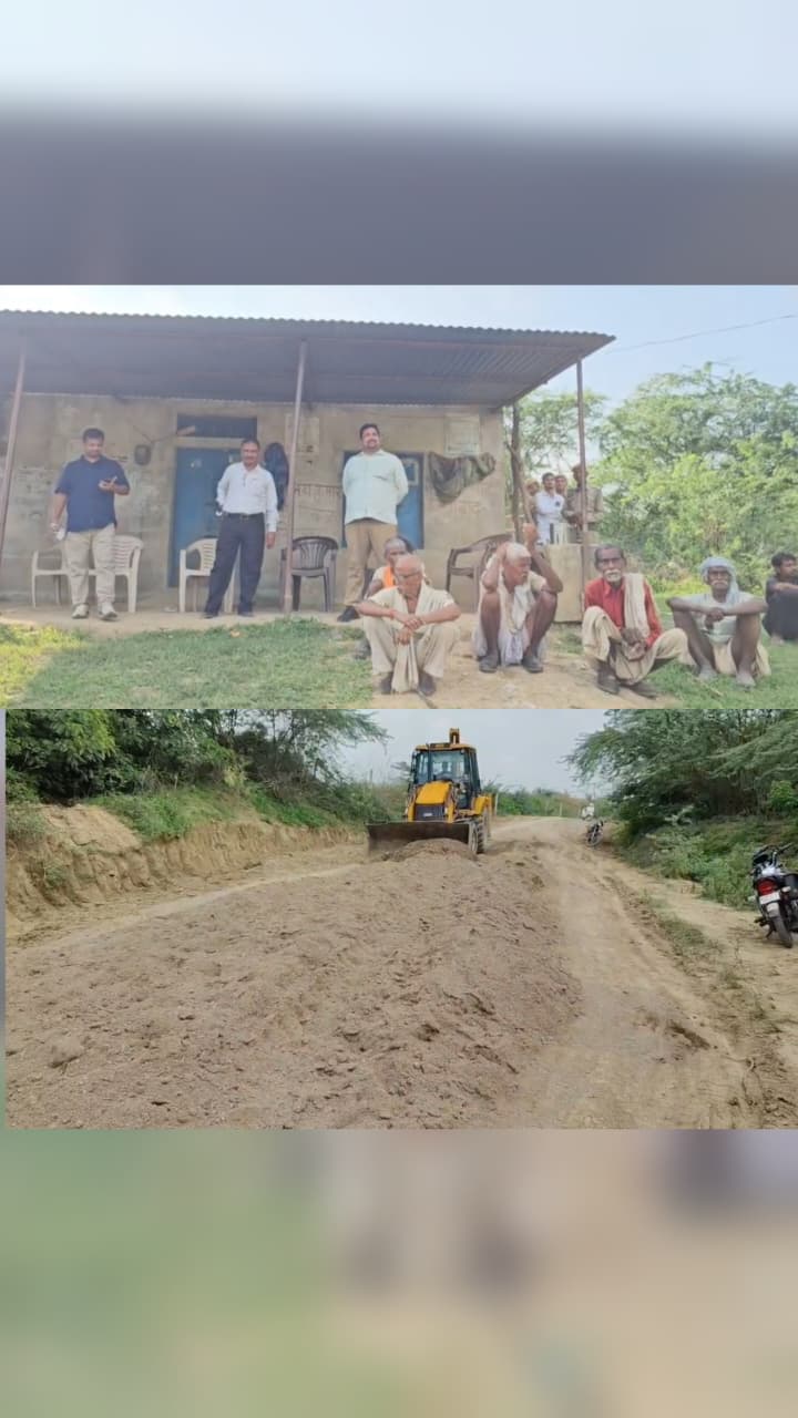 Hamirpur district begins long-awaited road repairs after decades of neglect