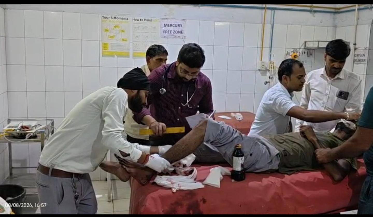 जमीनी विवाद में युवक को गोली मारी, पुलिस ने शुरू की जांच