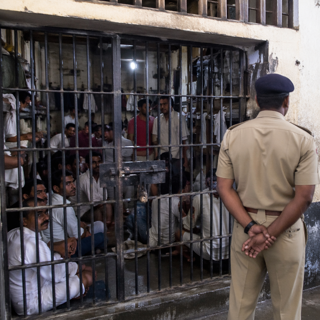 Overcrowding in Indian Prisons Persists Despite Capacity Increase