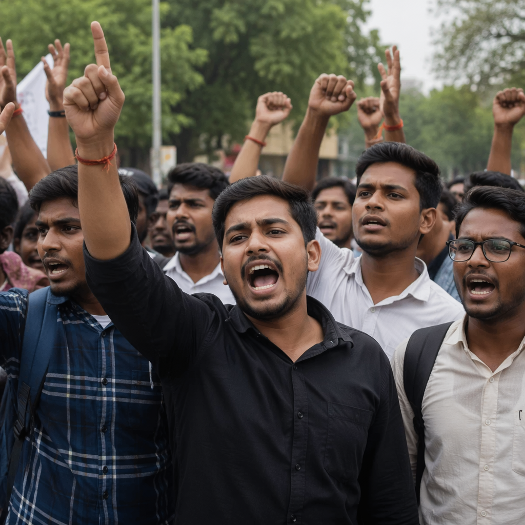 Patna Students Protest Over Roshan Anand's Arrest; Court Denies Bail
