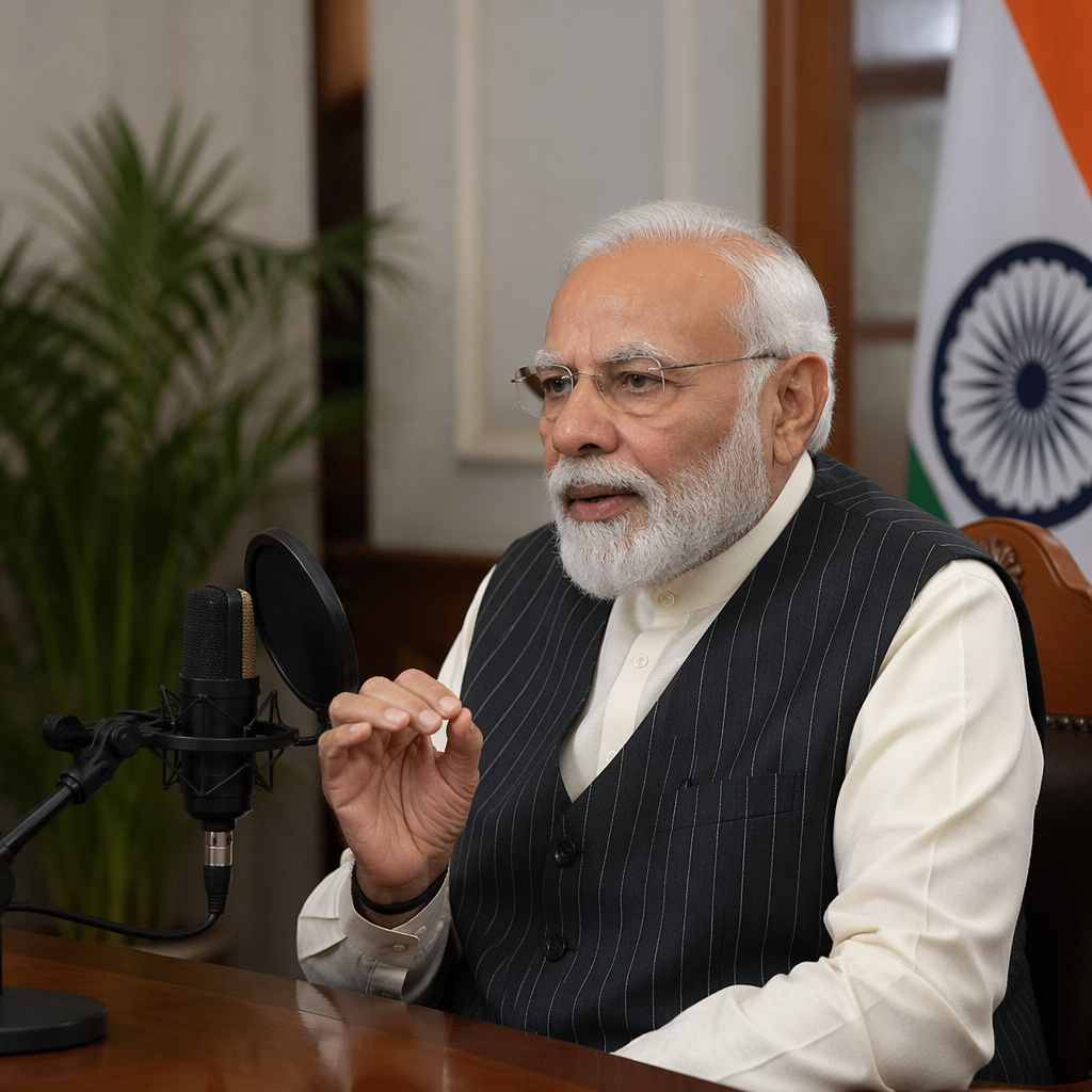 PM Modi to Address 134th Episode of 'Mann Ki Baat'